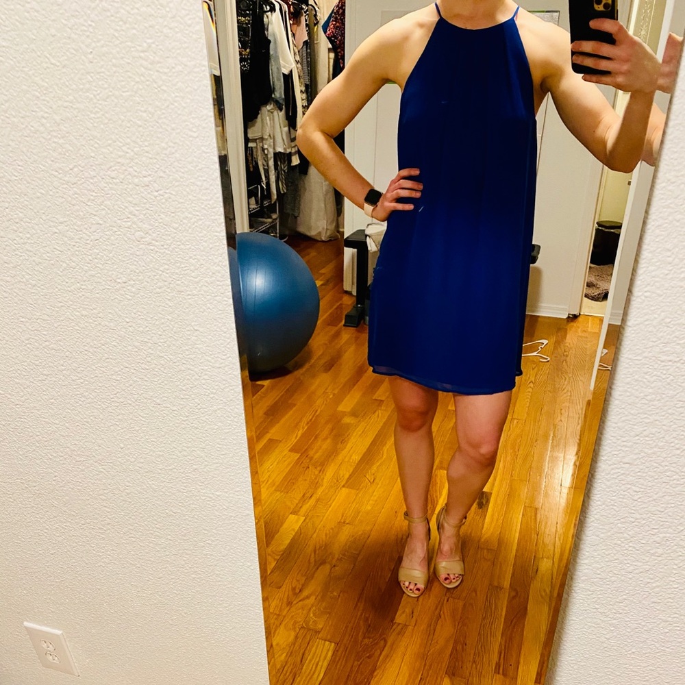 Bright Blue Lush Dress